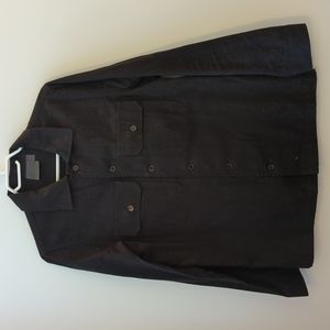 Naked and Famous Black Work Shirt